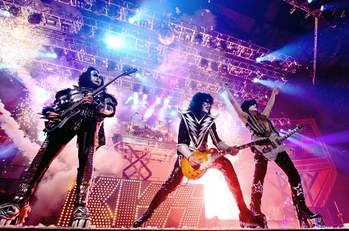 Kiss en directo